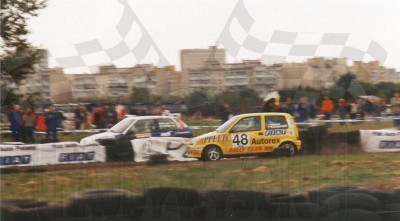 75. Jacek Sikora i Marek Kaczmarek - Fiat Cinquecento Sporting   (To zdjęcie w pełnej rozdzielczości możesz kupić na www.kwa-kwa.pl )