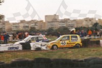 75. Jacek Sikora i Marek Kaczmarek - Fiat Cinquecento Sporting   (To zdjęcie w pełnej rozdzielczości możesz kupić na www.kwa-kwa.pl )