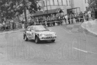 8. Sławomir Szaflicki i Andrzej Górski - Mazda 323 Turbo 4wd.   (To zdjęcie w pełnej rozdzielczości możesz kupić na www.kwa-kwa.pl )