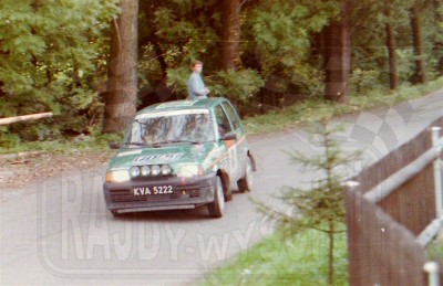 67. Jan Chudzikiewicz i Rafał Chronowski - Fiat Cinquecento Abarth   (To zdjęcie w pełnej rozdzielczości możesz kupić na www.kwa-kwa.pl )