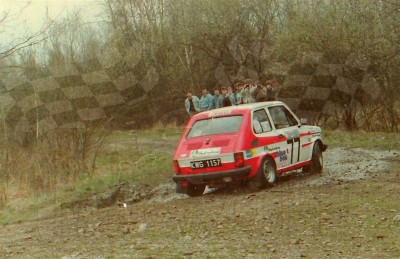 43. Wojciech Gruszczyński i Tomasz Kubacki - Polski Fiat 126p.   (To zdjęcie w pełnej rozdzielczości możesz kupić na www.kwa-kwa.pl )
