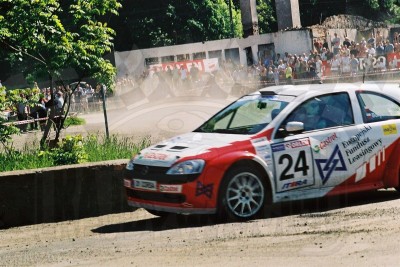 57. Michał Kościuszko i Tomasz Borysławski - Opel Corsa Super 1600  (To zdjęcie w pełnej rozdzielczości możesz kupić na www.kwa-kwa.pl )