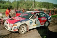 3. Piotr Świeboda i Artur Skorupa - Mitsubishi Lancer Evo IV    (To zdjęcie w pełnej rozdzielczości możesz kupić na www.kwa-kwa.pl )