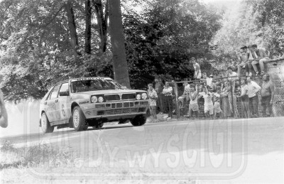 82. Attila Ferjancz i Janos Tandari - Lancia Delta Integrale HF.   (To zdjęcie w pełnej rozdzielczości możesz kupić na www.kwa-kwa.pl )