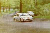 102. Carlo Galli i Giuseppina Sormani - Ford Sierra Cosworth RS.   (To zdjęcie w pełnej rozdzielczości możesz kupić na www.kwa-kwa.pl )