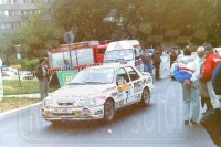 181. Kurt Gottlicher i Werner Jahrbacher - Ford Sierra Saphire Cosworth RS.   (To zdjęcie w pełnej rozdzielczości możesz kupić na www.kwa-kwa.pl )