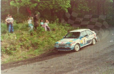 120. Romuald Chałas i Zbigniew Atłowski - Mazda 323 Turbo 4wd.   (To zdjęcie w pełnej rozdzielczości możesz kupić na www.kwa-kwa.pl )