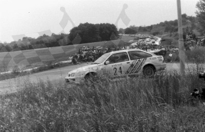 24. Csaba Budai i Jozsef Takacs - Ford Sierra RS Cosworth.   (To zdjęcie w pełnej rozdzielczości możesz kupić na www.kwa-kwa.pl )