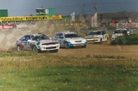40. Nr.14. Adam Polak - Toyota Celica GT4, nr.7. Bohdan Ludwiczak - Ford Escort Cosworth RS, nr.16.Andrzej Kalitowicz - Toyota Celica GT4.