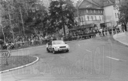 6. Dariusz Poletyło i Tomasz Szostak - Toyota Corolla GT 16.   (To zdjęcie w pełnej rozdzielczości możesz kupić na www.kwa-kwa.pl )