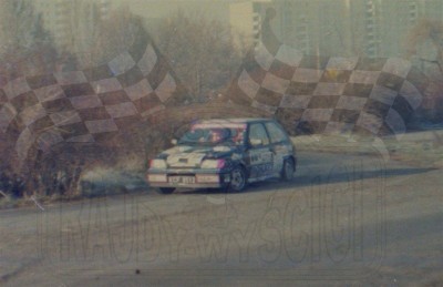 11. Andrzej Dziurka - Ford Fiesta XR2i.   (To zdjęcie w pełnej rozdzielczości możesz kupić na www.kwa-kwa.pl )