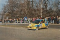 61. Grzegorz Grzyb i Bartłomiej Sitek - Fiat Cinquecento Sporting.   (To zdjęcie w pełnej rozdzielczości możesz kupić na www.kwa-kwa.pl )