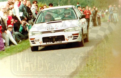 38. Andrzej Koper i Jakub Mroczkowski - Subaru Impreza WRX   (To zdjęcie w pełnej rozdzielczości możesz kupić na www.kwa-kwa.pl )