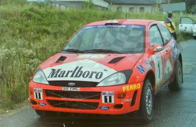 46. Janusz Kulig i Jarosław Baran - Ford Focus WRC   (To zdjęcie w pełnej rozdzielczości możesz kupić na www.kwa-kwa.pl )