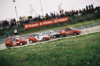 53. Nr.54.Łukasz Złotnicki - Fiat Cinquecento, nr.78.Jacek Chojnacki, nr.75.Szymon Koper, nr.66.Robert Krotoski - Fiaty Seicento  (To zdjęcie w pełnej rozdzielczości możesz kupić na www.kwa-kwa.pl )