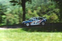 41. Yves Loubet i Michał Kociołek - Ford Escort Cosworth RS.   (To zdjęcie w pełnej rozdzielczości możesz kupić na www.kwa-kwa.pl )