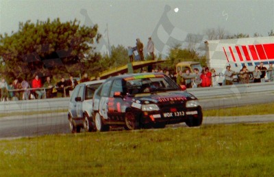 28. Nr.141.Slavko Umicevic - Opel Kadett GSi, nr.136.Wojciech Urbański - VW Golf GTi.   (To zdjęcie w pełnej rozdzielczości możesz kupić na www.kwa-kwa.pl )