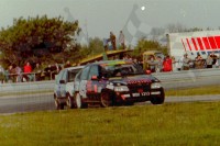 28. Nr.141.Slavko Umicevic - Opel Kadett GSi, nr.136.Wojciech Urbański - VW Golf GTi.   (To zdjęcie w pełnej rozdzielczości możesz kupić na www.kwa-kwa.pl )