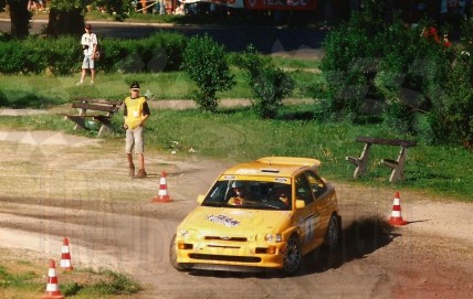 6. Enrico Bertone i Massimo Chiapponi - Ford Escort Cosworth RS.   (To zdjęcie w pełnej rozdzielczości możesz kupić na www.kwa-kwa.pl )