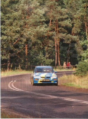 9. Krzysztof Tercjak i Jacek Mikrut - Ford Escort Cosworth RS    (To zdjęcie w pełnej rozdzielczości możesz kupić na www.kwa-kwa.pl )