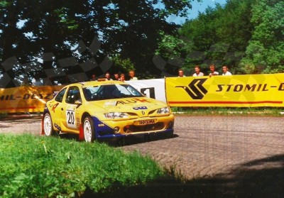 14. Gianmarino Zenere i Max Schedoni - Renault Megane Maxi.   (To zdjęcie w pełnej rozdzielczości możesz kupić na www.kwa-kwa.pl )