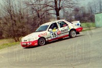 46. Zenon Sawicki i Grzegorz Smoleń - Ford Sierra Saphire Cosworth RS.   (To zdjęcie w pełnej rozdzielczości możesz kupić na www.kwa-kwa.pl )