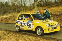 81. Jacek Sikora i Marek Kaczmarek - Fiat Cinquecento Sporting.   (To zdjęcie w pełnej rozdzielczości możesz kupić na www.kwa-kwa.pl )