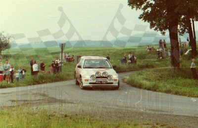 114. Andrzej Chojnacki i Piotr Namysłowski - Ford Escort Cosworth RS.   (To zdjęcie w pełnej rozdzielczości możesz kupić na www.kwa-kwa.pl )