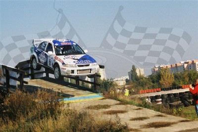 80. Zbigniew Gabryś i Bartłomiej Boba - Mitsubishi Lancer Evo VI  (To zdjęcie w pełnej rozdzielczości możesz kupić na www.kwa-kwa.pl )