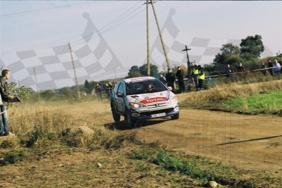 63. Marcin Pasecki i Tomasz Spurek - Peugeot 206 XS  (To zdjęcie w pełnej rozdzielczości możesz kupić na www.kwa-kwa.pl )