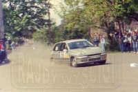 136. Gerard de Boeck i Frans Bogemans - Renault Clio 16V.   (To zdjęcie w pełnej rozdzielczości możesz kupić na www.kwa-kwa.pl )