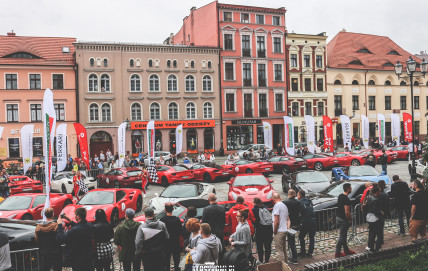 Ferrari Corsa Baltica w Toruniu.