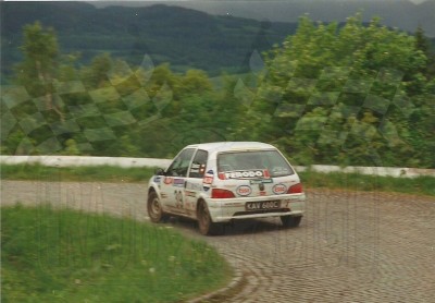 22. Waldemar Doskocz i Marek Dobrowolski - Peugeot 106 Rallye     (To zdjęcie w pełnej rozdzielczości możesz kupić na www.kwa-kwa.pl )