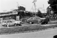 19. Nr.2.Attila Ferjancz i Janos Tandari - Audi Quattro,nr.17.Karl Heinz Zimmermann i Klaus Augustus - Toyota Corolla GT.   (To zdjęcie w pełnej rozdzielczości możesz kupić na www.kwa-kwa.pl )