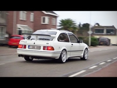 Ford Sierra RS Cosworth : Acceleration + turbo sound