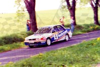 13. Wiesław Stec i Maciej Maciejewski - Mitsubishi Galant VR4.   (To zdjęcie w pełnej rozdzielczości możesz kupić na www.kwa-kwa.pl )