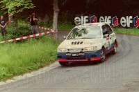 30. Magnus Olsson i Anders Dawidsson - Nissan Sunny GTiR.   (To zdjęcie w pełnej rozdzielczości możesz kupić na www.kwa-kwa.pl )