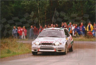 7. Robert Gryczyński i Tadeusz Burkacki - Toyota Corolla WRC   (To zdjęcie w pełnej rozdzielczości możesz kupić na www.kwa-kwa.pl )