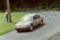 56. Waldemar Doskocz i Jarosław Baran - Peugeot 309 GTi 16S.   (To zdjęcie w pełnej rozdzielczości możesz kupić na www.kwa-kwa.pl )