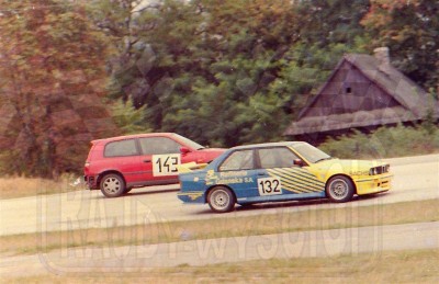 83. Nr.132.Tadeusz Myszkier - BMW M3, nr.143.Dariusz Dudkowiak - Nissan Sunny.   (To zdjęcie w pełnej rozdzielczości możesz kupić na www.kwa-kwa.pl )
