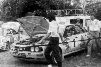 30. Audi 90 Quattro austriackiej załogi Rudolf Stohl i Reinhard Kaufmann.   (To zdjęcie w pełnej rozdzielczości możesz kupić na www.kwa-kwa.pl )