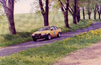 33. Piotr Kuprewicz i Dariusz Wasylkowski - Toyota Corolla GT 16.   (To zdjęcie w pełnej rozdzielczości możesz kupić na www.kwa-kwa.pl )