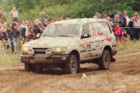 124. G.Stricher i P.Dawance - toyota Land Cruiser HDJ 80.   (To zdjęcie w pełnej rozdzielczości możesz kupić na www.kwa-kwa.pl )