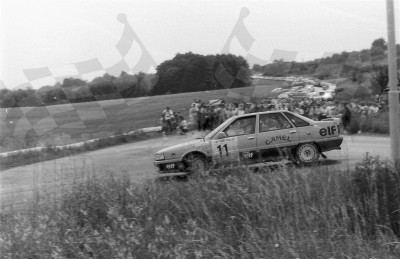 10. Błażej Krupa i Piotr Mystkowski - Renault 21 Turbo.   (To zdjęcie w pełnej rozdzielczości możesz kupić na www.kwa-kwa.pl )