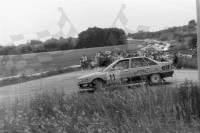 10. Błażej Krupa i Piotr Mystkowski - Renault 21 Turbo.   (To zdjęcie w pełnej rozdzielczości możesz kupić na www.kwa-kwa.pl )