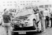 134. Kari Jaaskelainen i Pentti Lavikainen - Toyota Corolla 1600 GT.   (To zdjęcie w pełnej rozdzielczości możesz kupić na www.kwa-kwa.pl )