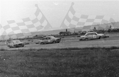 22. Nr.12.Jerzy Franek,nr.3.Andrzej Ptak - Łady 2105 MTX, nr.1.Piotr Nowicki - Polski Fiat 125p.   (To zdjęcie w pełnej rozdzielczości możesz kupić na www.kwa-kwa.pl )