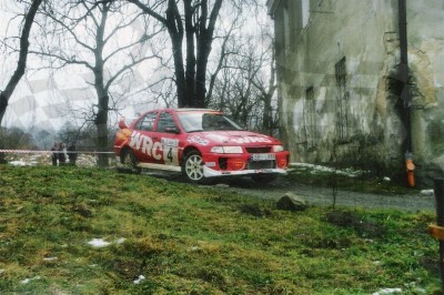 13. Sebastian Frycz i Jarosław Gieras - Mitsubishi Lancer Evo V  (To zdjęcie w pełnej rozdzielczości możesz kupić na www.kwa-kwa.pl )