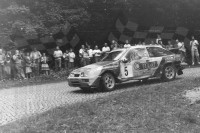 202. Marc Soulet i Philippe Willem - Ford Sierra RS Cosworth.   (To zdjęcie w pełnej rozdzielczości możesz kupić na www.kwa-kwa.pl )