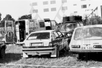 9. Ruediger Pritzkow i Karin Christopelt - Lancia Delta Integrale.   (To zdjęcie w pełnej rozdzielczości możesz kupić na www.kwa-kwa.pl )